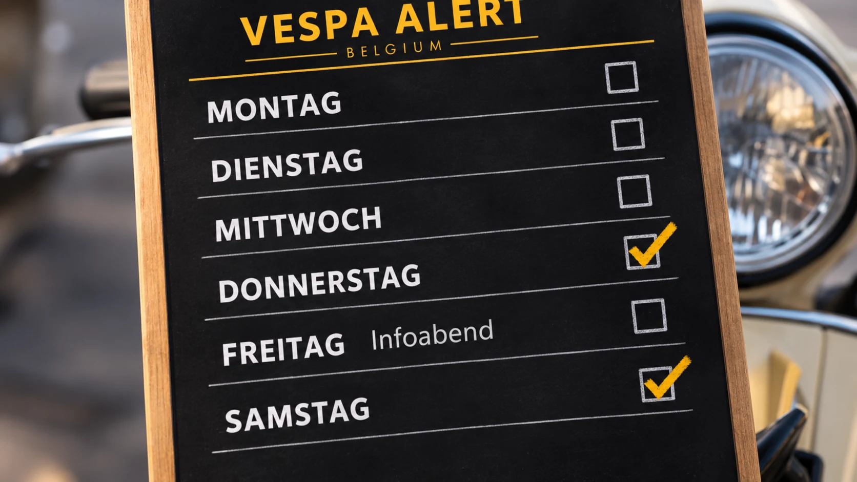 Vespa Alert Informationsabend