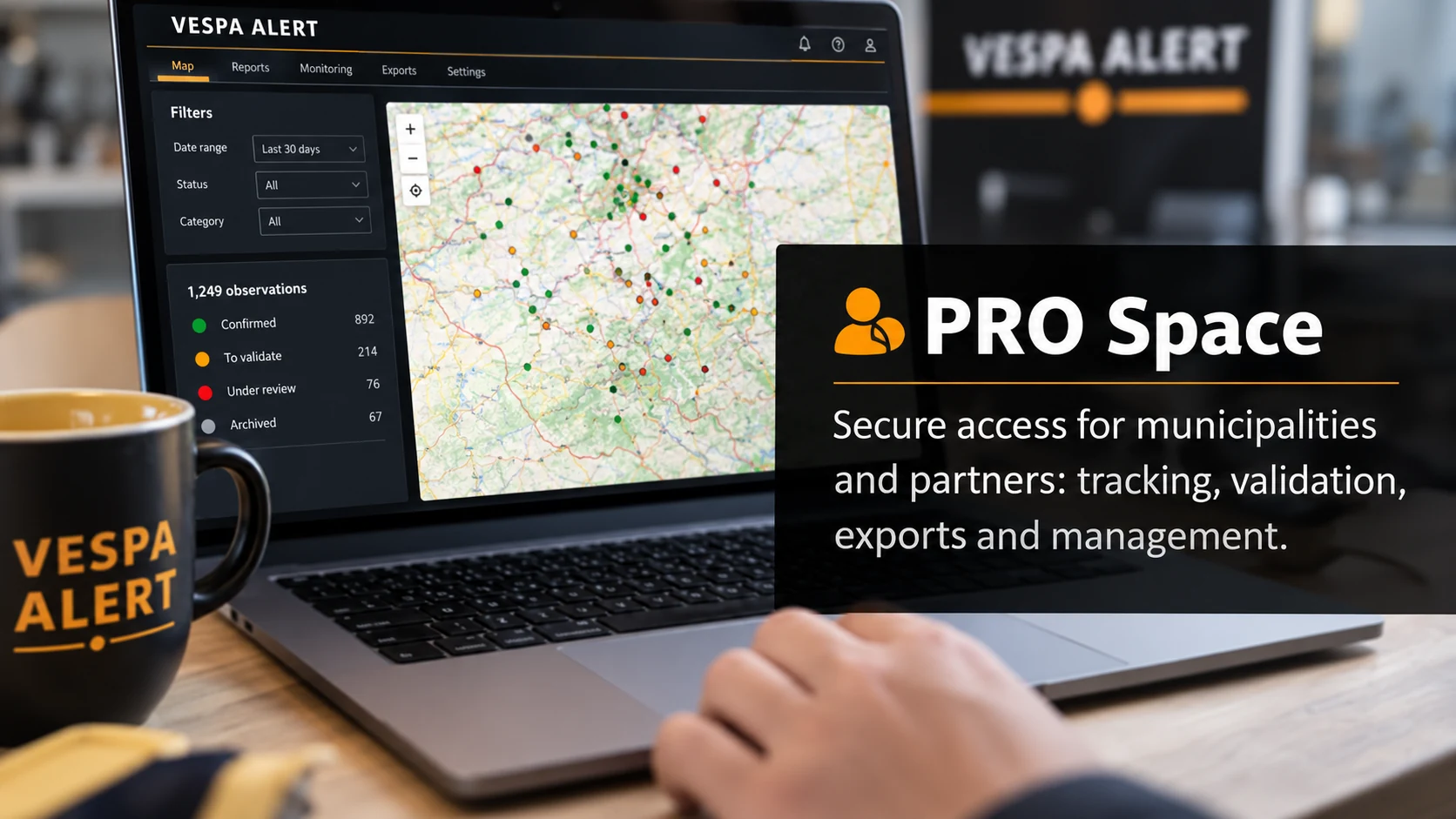 Vespa Alert PRO Space