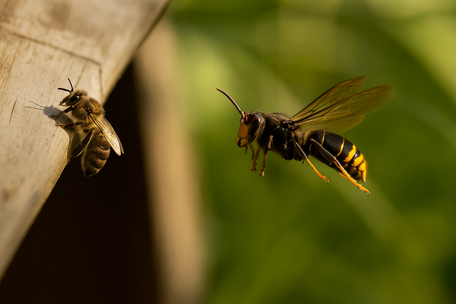 Asiatische Hornisse erkennen